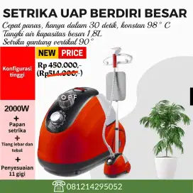 Setrika Uap Berdiri Besar/Stand Steamer Iron Standing