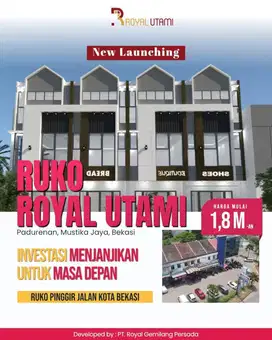 Ruko Lantai 2 Strategis Dikawasan Pinggir Jalan Kota Bekasi