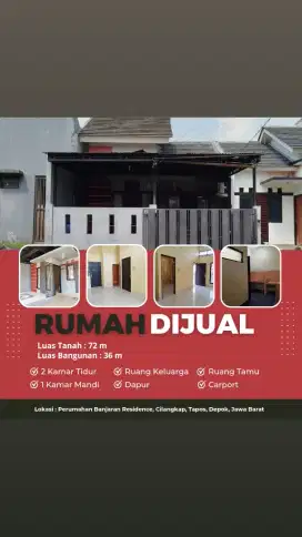 Rumah dijual perumahan Banjaran Residence