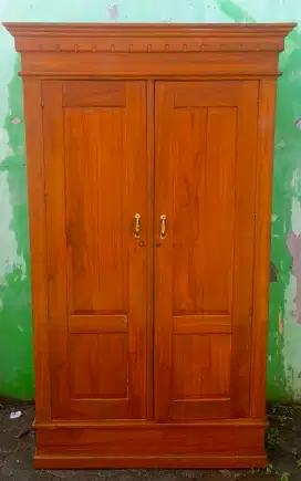 Di jual lemari jati dan meja jadi, meja almunium