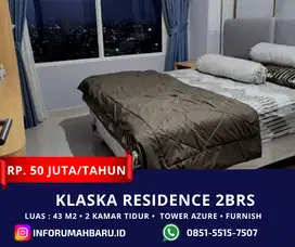 KLASKA RESIDENCE 2BRS‼️ Apartemen Full Furnish Jagir Wonokromo