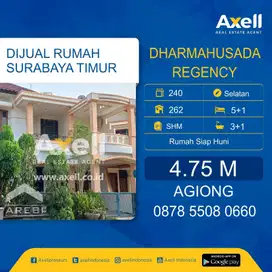 Rumah Dharmahusada Regency Dijual