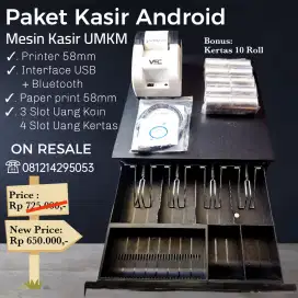 Paket Kasir ini bisa digunakan di Android manapun, di Komputer/Laptop