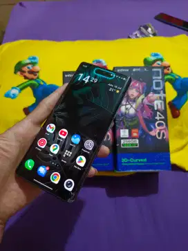 Infinix Note 40S 8+8/256GB Layar Lengkung RETAK fungsi NORMAL PAMULANG
