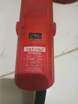 Gerinda tangan variable speed