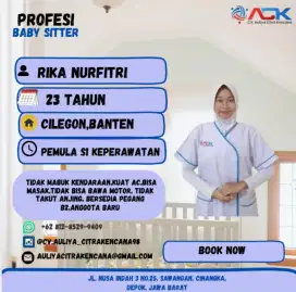 READY TO WORK BABY SITTER BAYI DAN BALITA PENEMPATAN JABODETABEK