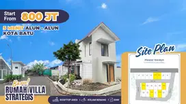 Vila Sejuk dan Asri di Kota Batu Hargai 800 Jutaan