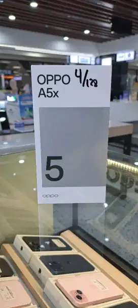 Oppo A5x 4/128GB & 6/128GB Garansi Resmi