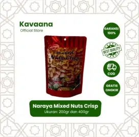 Naraya Mixed Nuts Crisp | Permen Kacang Khas Arab