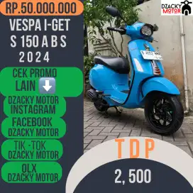VESPA 150 S ABS I -GET 2024 SECOND BERKUALITAS