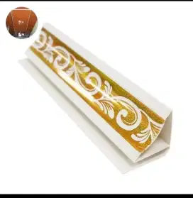 List Batik Gold Ukuran 6cm