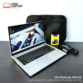 HP Elitebook 845 G8 AMD Ryzen 5 Pro 16/256 Laptop Design Second Bekas