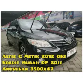 Altis G Metik 2012 Hitam Jaminan Orisinil