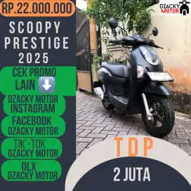 SCOOPY PRESTIGE 2025 SECOND BERKUALITAS PROMO DP