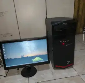 Komputer core i3 ram 8gb satu set siap pakai