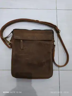 Jual aja tas slempang kulit ASHIYA