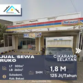 Cikarang Selatan Bekasi Dijual Disewakan Ruko Sedang Disewa Indomaret