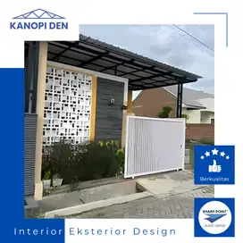 Kanopi uPVC Alderon Besi Hollow – Harga Per Meter Wilayah Garut