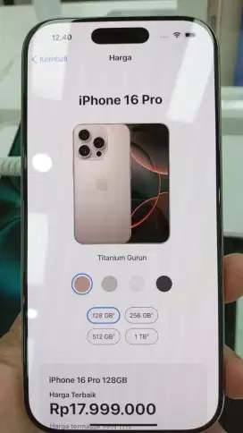 Iphone 16 Pro 128 GB