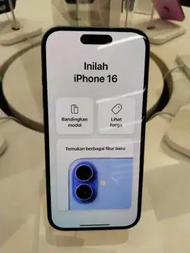Promo cicilan tanpa kartu kredit iphone 16 128GB