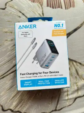 [Baru] Anker Digital Display 140W Charger with Type C Cable
