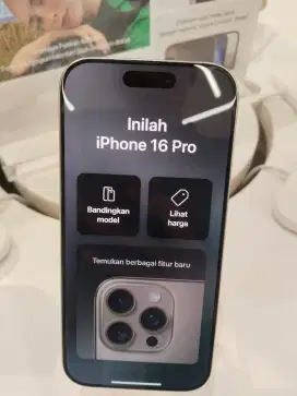 Promo cicilan tanpa kartu kredit iphone 16 pro 128GB