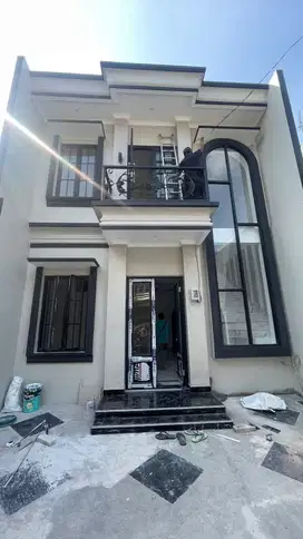 Dijual Rumah baru 2 lt 6 x 15 m2 di Taman Ratu ada 3+1 kt 2+1 km. Unfu
