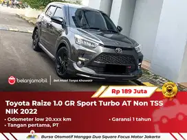 [ LOW KM ] Toyota Raize 1.0 GR Sport Turbo AT Non TSS Abu 2022/2023