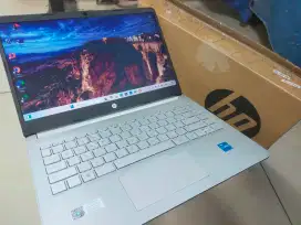 Dijual laptop Hp 14s-dq Intel I3-gen 12 Ram 8GB SSD 512GBKeybod nyala