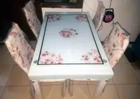 Meja + Kursi Makan Importa IMP K13 4K Brown