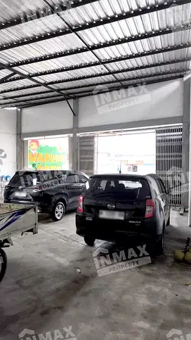 GUDANG SUKUN MALANG, LUAS 220 m2, NOL JALAN RAYA, UNTUK BERBAGAI ISAHA