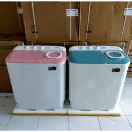 Mesin Cuci Toshiba VH-85MN (WR) WM Twintube 8-8.5KG