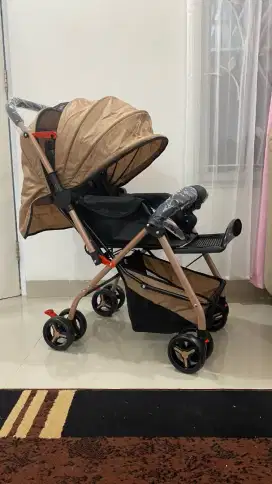 Stroller Mmflight, kereta bayi 2 arah