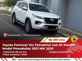 [ 4X4 ] Toyota Fortuner Vrz Tetradrive AT Facelift Model 2020 2021
