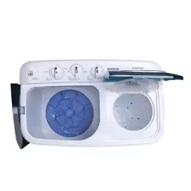 Toshiba Mesin Cuci 2 Tabung 6.5 Kg VH-H75MN(WB)