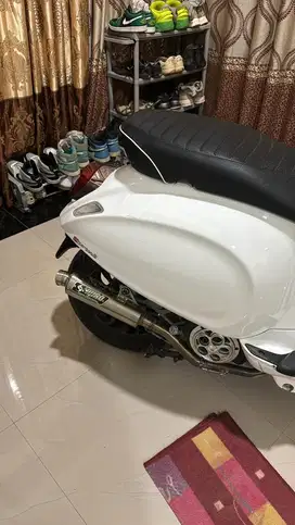 Knalpot Vespa Matic Shijiro M3 Inlet 38