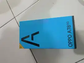 Oppo a78 5G second pemakaian pribadi, no minus masih mulus