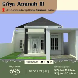 Rumah Luas Pusat Kota Bandar Lampung Griya Aminah 2 Rajabasa
