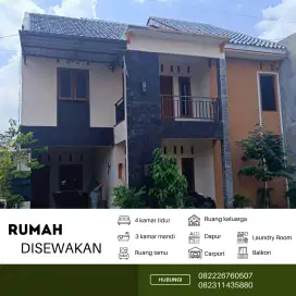 Disewakan Rumah 2 Lantai