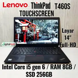 Lenovo ThinkPad Super Slim Touchscreen T460s i5 Gen6 8/256GB 14FullHD