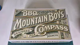 Sepatu Compass x BBQ Mountain Boys