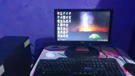 PC Acer Aspire Set dengan LED advan