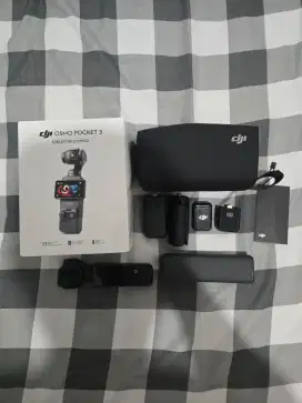 DJI Osmo Pocket 3 Creator Combo grs desember 2025