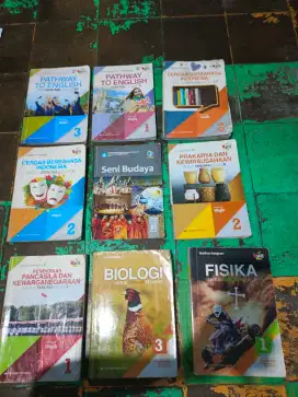 buku Sma erlangga bekas