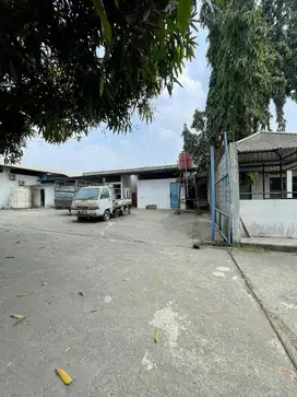 Dijual Cepat BU Gudang Pinngir Jalan Raya Legok