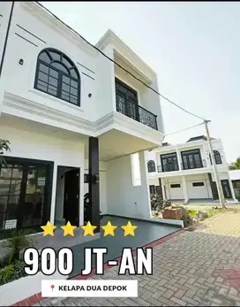 Rumah 2 lantai Dekat UI & KRL -Akses cepat ke jakarta