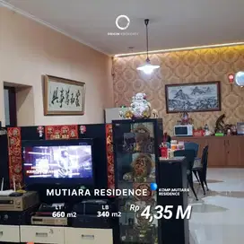 Dijual Villa Hook Komplek Mutiara Residence