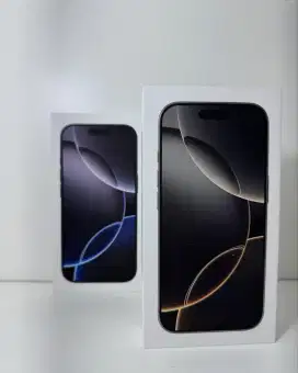 iPhone 16 Pro 128GB New iBox Garansi Resmi