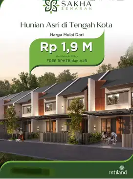 BARU .Rumah di Taman Semanan Indah, luas 122 meter: