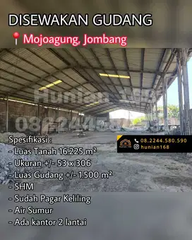 SEWA Gudang Tanah Raya By Pass ByPass Mojoagung Ploso Sumobito Jombang